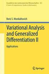 9783540254386-3540254382-Variational Analysis and Generalized Differentiation II: Applications (Grundlehren der mathematischen Wissenschaften, 331)