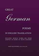 9780615830513-061583051X-Great German Poems in English Translation