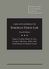 9781634592260-1634592263-Cases and Materials on European Union Law, 4th (American Casebook Series)