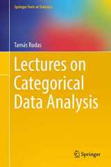 9781493976911-1493976915-Lectures on Categorical Data Analysis (Springer Texts in Statistics)