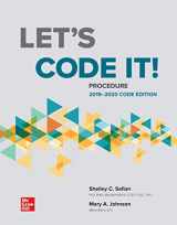 9781260481259-1260481255-Loose Leaf for Let's Code It! Procedure 2019-2020 Code Edition