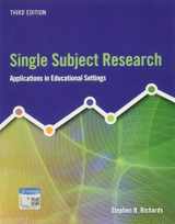 9781337566698-1337566691-Single Subject Research: Applications in Educational Settings