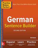 9781260019124-1260019128-Practice Makes Perfect German Sentence Builder