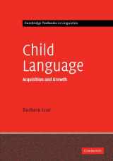 9780521449229-0521449227-Child Language: Acquisition and Growth (Cambridge Textbooks in Linguistics)