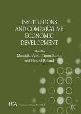 9781137034007-1137034009-Institutions and Comparative Economic Development (International Economic Association Series)