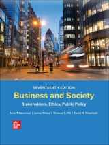 9781265370534-1265370532-GEN COMBO: LOOSE LEAF BUSINESS AND SOCIETY with CONNECT ACCESS CODE CARD, 17th EDITION