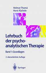 9783540603917-3540603913-Lehrbuch der psychoanalytische Therapie: 1 Grundlagen (German Edition)