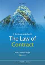 9780192856555-0192856553-O'Sullivan & Hilliard's The Law of Contract (Core Texts Series)
