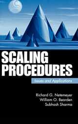 9780761920267-0761920269-Scaling Procedures: Issues and Applications