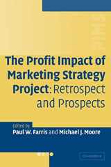 9780521123457-0521123453-The Profit Impact of Marketing Strategy Project: Retrospect and Prospects