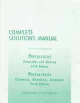 9780321132062-0321132068-Complete Solutions Manual to Accompany Precalculus Functions and Graphs 5th Edition and Precalculus Graphical, Numerical, Algebraic 6th Edition