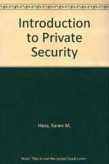 9780314893802-0314893806-Introduction to Private Security (3rd Edition)