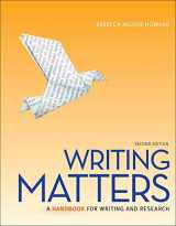 9780077505974-0077505972-Writing Matters(A Handbook for Writing and Research)