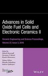 9781119320227-1119320224-Advances in Solid Oxide Fuel Cells and Electronic Ceramics II, Volume 37, Issue 3 (Ceramic Engineering and Science Proceedings)