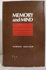9780801410185-0801410185-Memory and mind