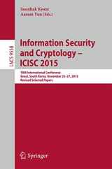9783319308395-3319308394-Information Security and Cryptology - ICISC 2015: 18th International Conference, Seoul, South Korea, November 25-27, 2015, Revised Selected Papers