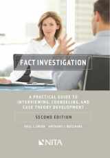 9781601564351-160156435X-Fact Investigation: A Practical Guide To Interviewing, Counseling, and Case Theory Development Second Edition (NITA)