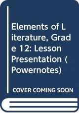 9780030424434-0030424437-Elements of Literature, Grade 12: Lesson Presentation (Powernotes)