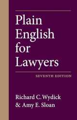 9781531023492-1531023495-Plain English for Lawyers