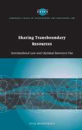 9780521640985-0521640989-Sharing Transboundary Resources: International Law and Optimal Resource Use (Cambridge Studies in International and Comparative Law, Series Number 23)