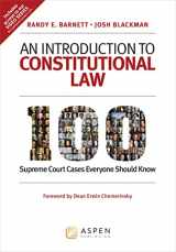9781543813906-1543813909-An Introduction to Constitutional Law: 100 Supreme Court Cases Everyone Should Know