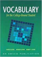 9781567651225-1567651224-Vocabulary for the College Bound Student