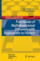 9783319007465-3319007467-Functionals of Multidimensional Diffusions with Applications to Finance (Bocconi & Springer Series, 5)