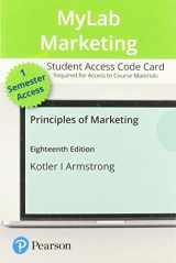 9780135766606-0135766605-Principles of Marketing -- MyLab Marketing with Pearson eText Access Code