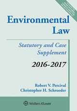 9781454875581-1454875585-Environmental Law: 2016-2017 Case and Statutory Supplement