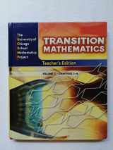 9780076109999-0076109992-UCSMP Transition Mathematics: Teacher's Edition, Vol. 1, Chapters 1-6
