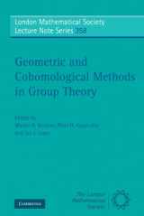 9780521757249-052175724X-Geometric and Cohomological Methods in Group Theory (London Mathematical Society Lecture Note Series, Vol. 358)
