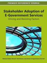 9781609606015-1609606019-Stakeholder Adoption of E-Government Services: Driving and Resisting Factors