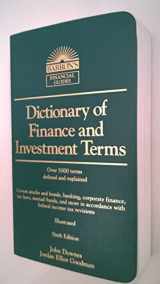 9780764122095-0764122096-Dictionary of Finance and Investment Terms (Barron's Financial Guides)