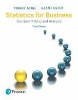 9780134508672-013450867X-Statistics for Business: Decision Making and Analysis Plus MyLab Statistics with Pearson eText -- Access Card Package (3rd Edition)
