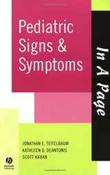 9781405104272-1405104279-In A Page Pediatric Signs & Symptoms (In a Page Series)