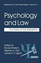 9780306459498-0306459493-Psychology and Law: The State of the Discipline (Perspectives in Law & Psychology, 10)