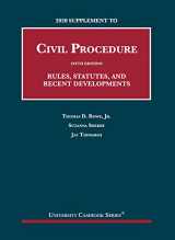 9781684679539-1684679532-2020 Supplement to Civil Procedure, 5th, Rules, Statutes, and Recent Developments (University Casebook Series)