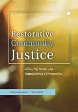 9781583605066-1583605061-Restorative Community Justice: Repairing Harm and Transforming Communities