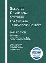 9781636598932-1636598935-Selected Commercial Statutes for Secured Transactions Courses, 2022 Edition (Selected Statutes)