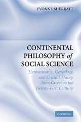 9780521670982-0521670985-Continental Philosophy of Social Science