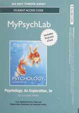 9780133869163-0133869164-NEW MyLab Psychology with Pearson eText -- Standalone Access Card -- for Psychology: An Exploration (3rd Edition)