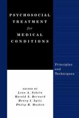 9781583913666-1583913661-Psychosocial Treatment for Medical Conditions: Principles and Techniques
