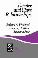 9780803971677-0803971672-Gender and Close Relationships (SAGE Series on Close Relationships)