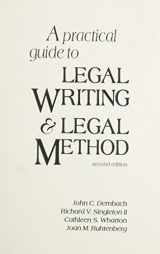 9780837705613-0837705614-A Practical Guide to Legal Writing & Legal Method (2nd Edition)