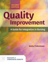 9781284206531-128420653X-Quality Improvement: A Guide for Integration in Nursing: A Guide for Integration in Nursing