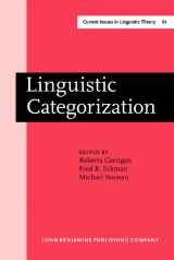 9789027235589-9027235589-Linguistic Categorization (Current Issues in Linguistic Theory)