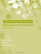 9780262582018-0262582015-Student Solutions Manual for Mathematics for Economics - 2nd Edition