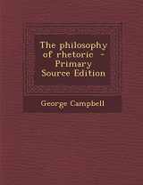 9781289885212-1289885214-The Philosophy of Rhetoric - Primary Source Edition