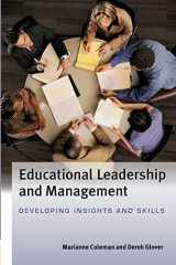 9780335236084-0335236081-Educational Leadership And Management: Developing Insights And Skills: Developing Insights and Skills