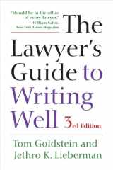 9780520288430-0520288432-The Lawyer's Guide to Writing Well